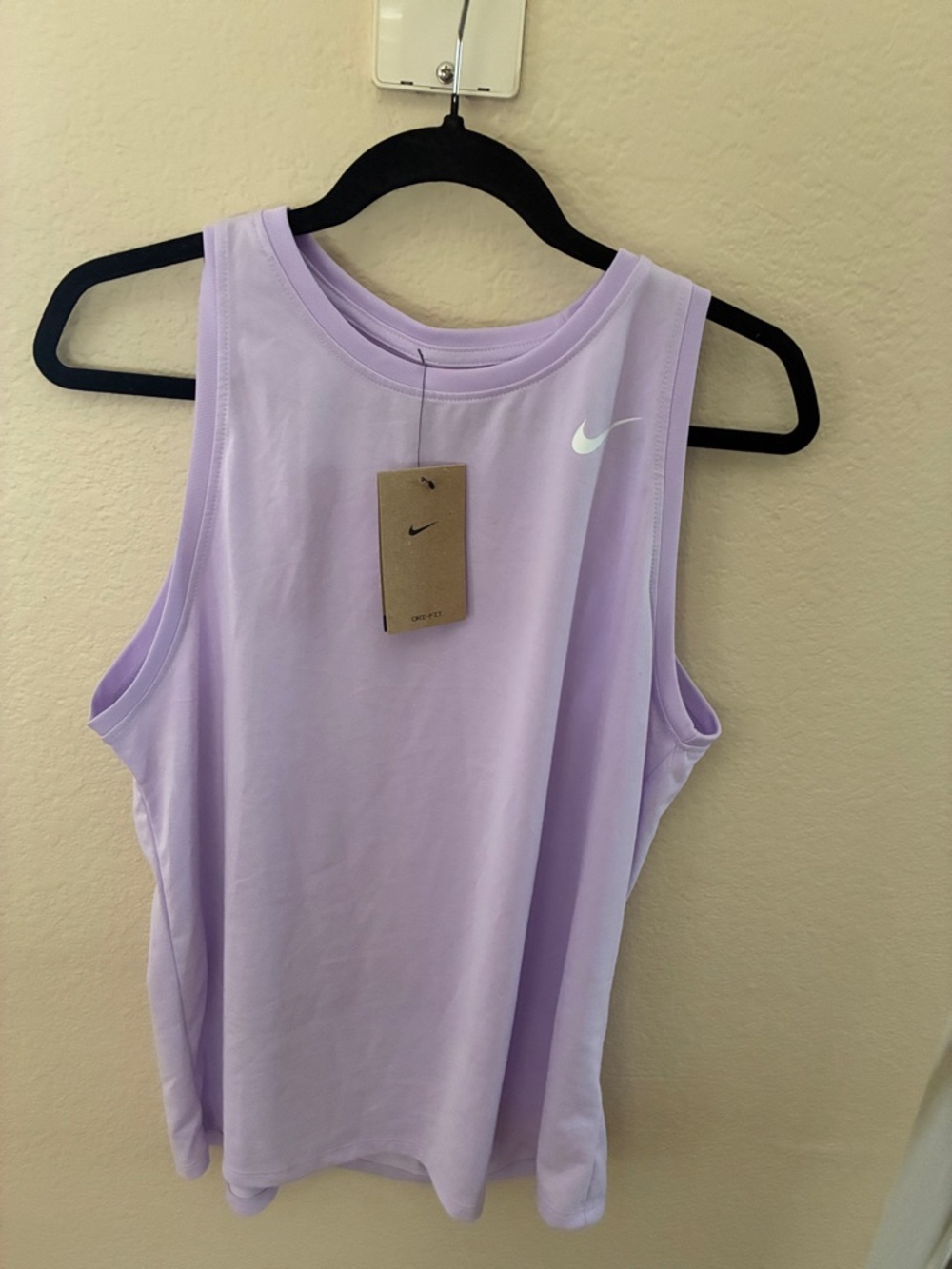 Nike lavendar Dri fit tank top